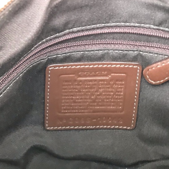 COACH y2k early 2000’s Whiskey Brown Hobo Bag - Picture 5 of 5